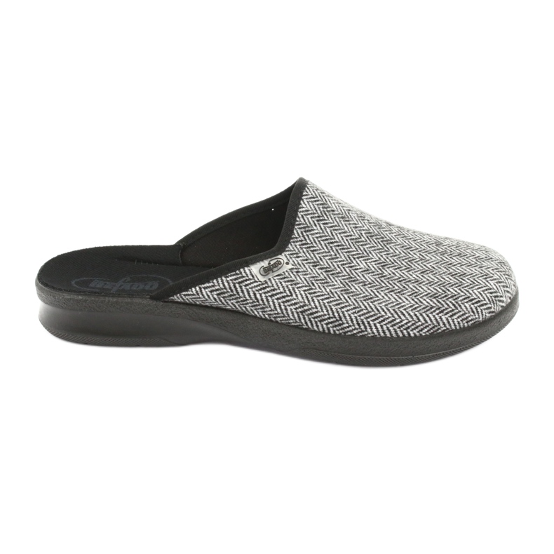 Zapatos befado hombre pu 548M023 negro gris