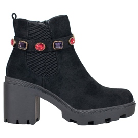 Seastar Botas en la plataforma negro