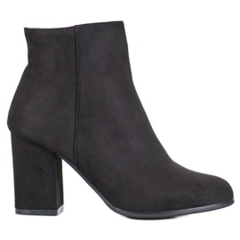 Marquiz Botas de ante negras negro