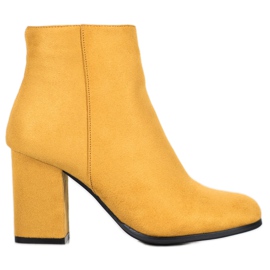 Marquiz Botas de ante amarillo