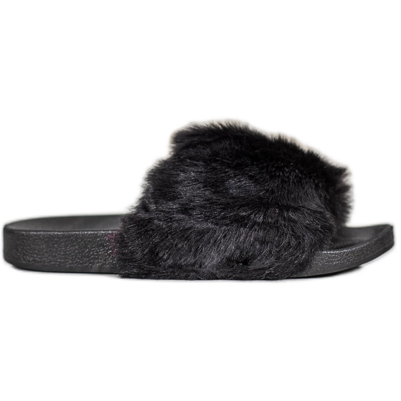 Bona Zapatillas con piel negro