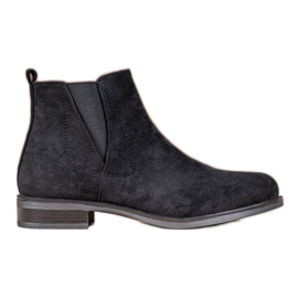 Ideal Shoes Botas sin cordones negro