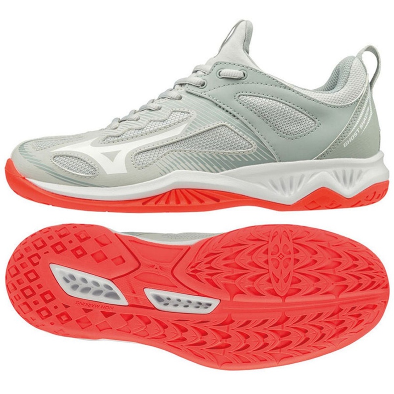 Zapatos Mizuno Ghost Shadow W X1GB198060 blanco blanco Zapatos Mizuno Ghost Shadow W X1GB198060 blanco blanco