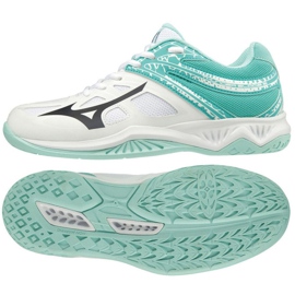 Zapatos Mizuno Thunder Blade 2 W V1GC197014 blanco blanco