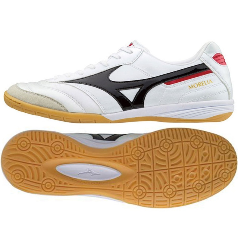 Zapatos de interior Mizuno Morelia In M Q1GA170009 blanco blanco