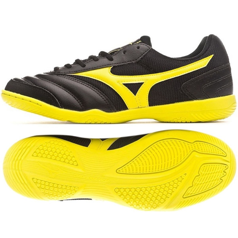 Zapatos de interior Mizuno Morelia Sala Club In M Q1GA190345 negro negro