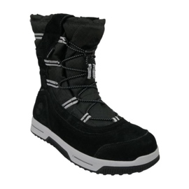 Timberland Snow Stomper Pull On Wp Jr A1UIK zapatos de invierno negro