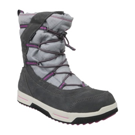 Timberland Snow Stomper Pull On Wp Jr A1UJ7 zapatos de invierno gris