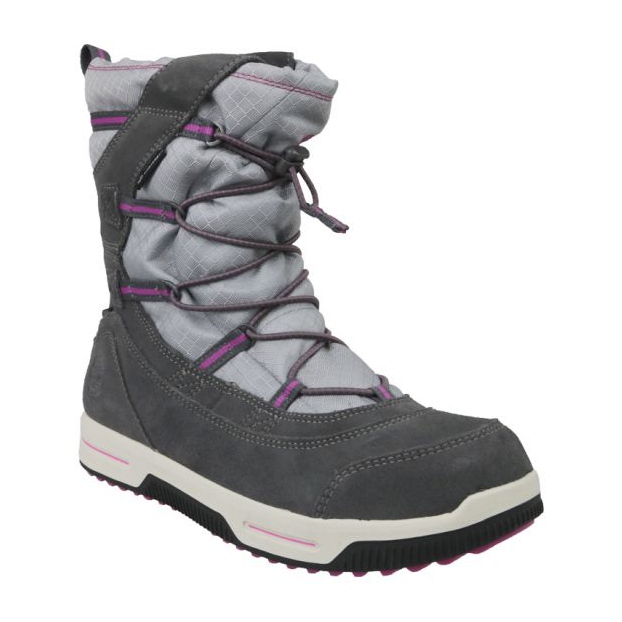 Timberland Snow Stomper Pull On Wp Jr A1UJ7 zapatos de invierno gris