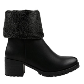 Botas negras aisladas 5165 negro