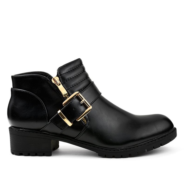 Botines Chelsea negros LM-209