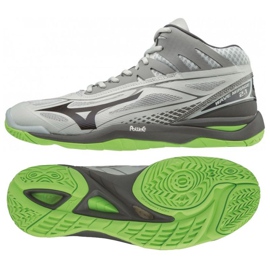Zapatillas Mizuno Wave Mirage 2.1 Mid M X1GA187037 gris tonos de gris