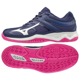 Zapatos Mizuno Thunder Blade 2 W V1GC197002 púrpura púrpura