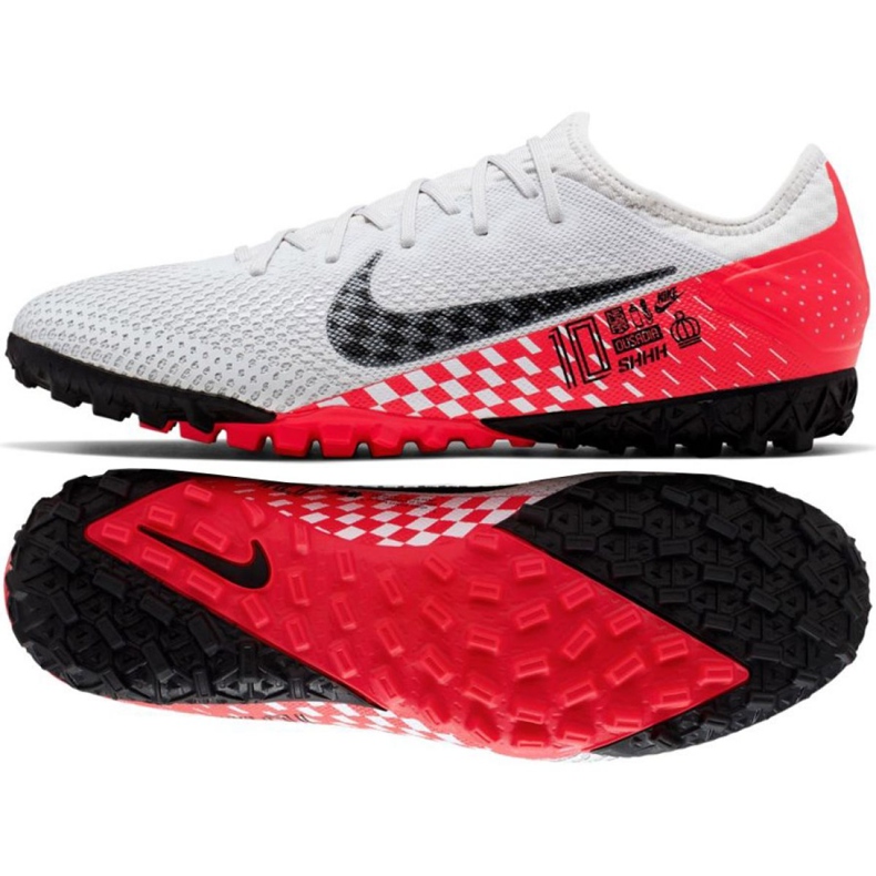 Calzado de fútbol Nike Mercurial Vapor 13 Pro Tf Neymar M AT8003-006 blanco blanco Calzado de fútbol Nike Mercurial Vapor 13 Pro Tf Neymar M AT8003-006 blanco blanco
