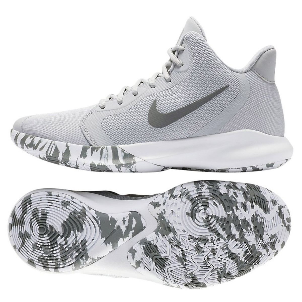zapatilla baloncesto nike precision 3 gris zapatilla baloncesto nike precision 3 gris