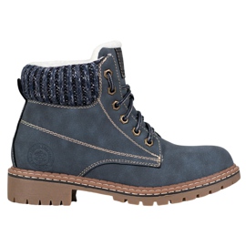 Goodin Tramperos con piel de oveja azul