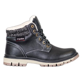 Arrigo Bello Trappers con cordones negro Arrigo Bello Trappers con cordones negro