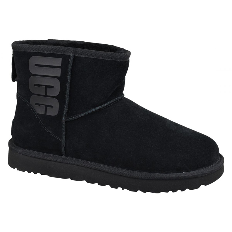 Ugg Classic Mini Logo de goma W 1108231-BLK negro Ugg Classic Mini Logo de goma W 1108231-BLK negro