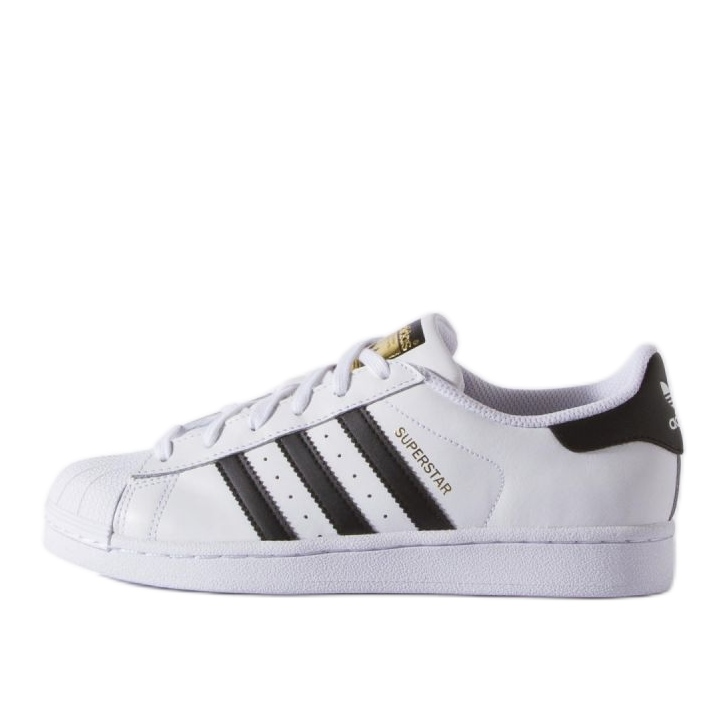 Zapatillas Adidas Originals Superstar Fundation Jr C77154 blanco