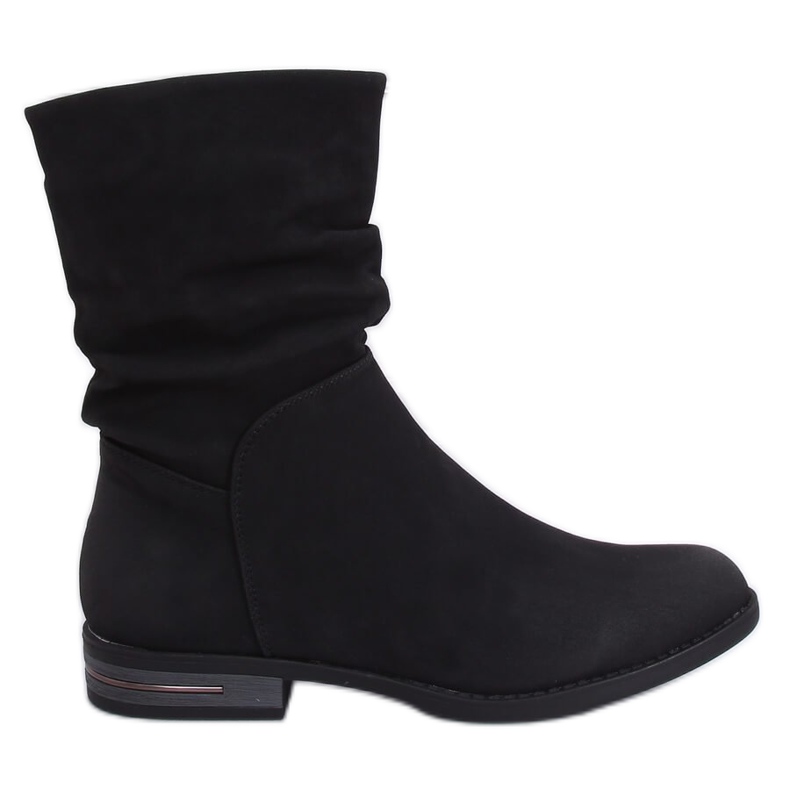 Botas negras planas de mujer negras 5139 Black negro Botas negras planas de mujer negras 5139 Black negro