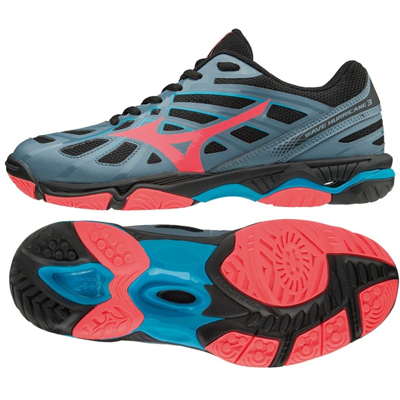 Zapatillas Mizuno Wave Hurricane 3 W V1GC174065 gris gris Zapatillas Mizuno Wave Hurricane 3 W V1GC174065 gris gris