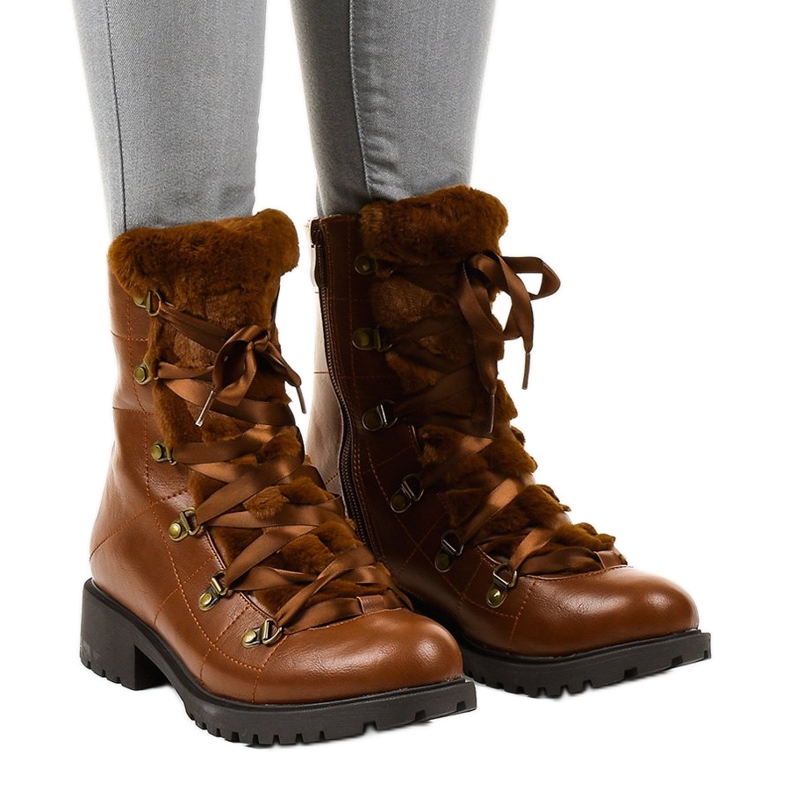 Botas con aislamiento Camel K90 marrón