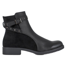 J. Star Botas negras cálidas negro