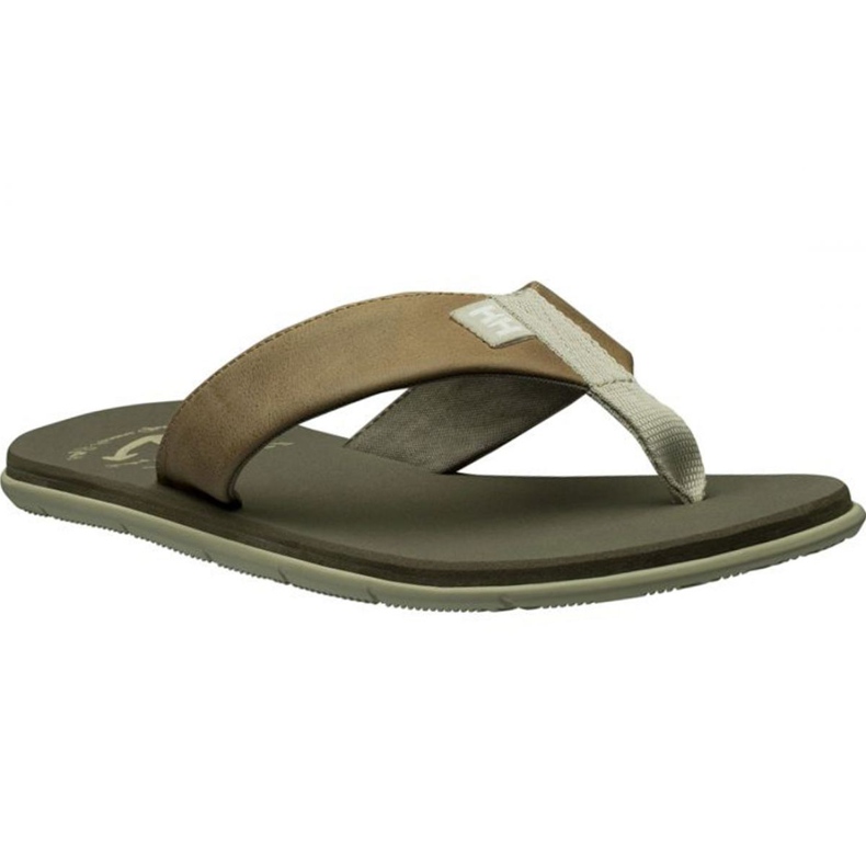 Sandalia Helly Hansen Seasand de cuero M 11495-723 marrón