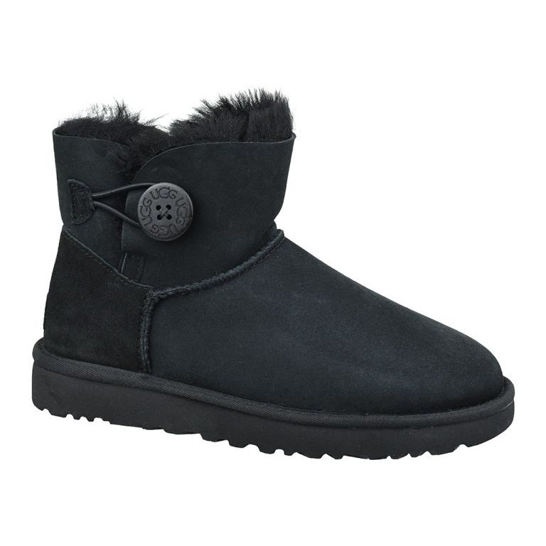 Zapatos Ugg Mini Bailey Button Ii W 1016422-BLK negro Zapatos Ugg Mini Bailey Button Ii W 1016422-BLK negro