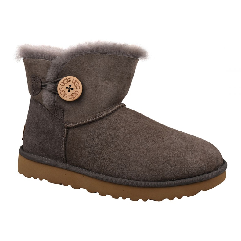 Zapatos Ugg Mini Bailey Button Ii W 1016422-MOLE marrón Zapatos Ugg Mini Bailey Button Ii W 1016422-MOLE marrón