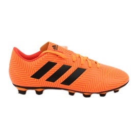 Botas de fútbol adidas Nemeziz 18.4 FxG M DA9594 naranja