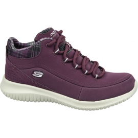 Zapatillas Skechers Ultra Flex W 12918-BURG violeta