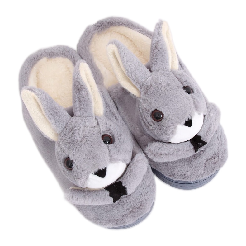 Zapatillas gris conejitos gris MA17 Gris