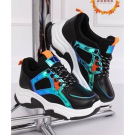 Zapatillas deportivas negras CB-19055 Black II Type negro