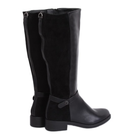 Botas negras para mujer negro G-7603 Black