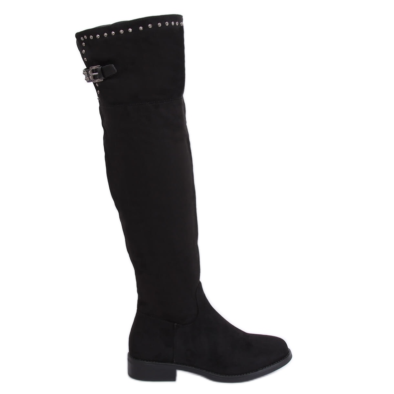 Botas de ante negro Z173 Black