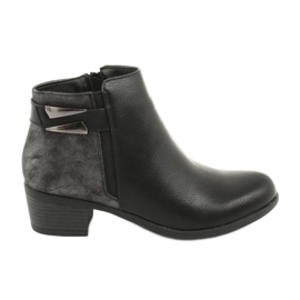 M.Daszyński Botas Jodhpur Daszyński 1919 hebilla negra negro gris