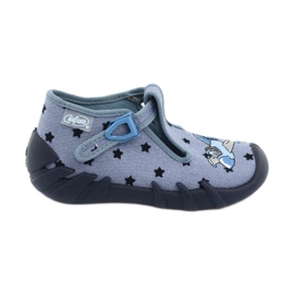 Zapato infantil color befado 110P345 azul marino azul