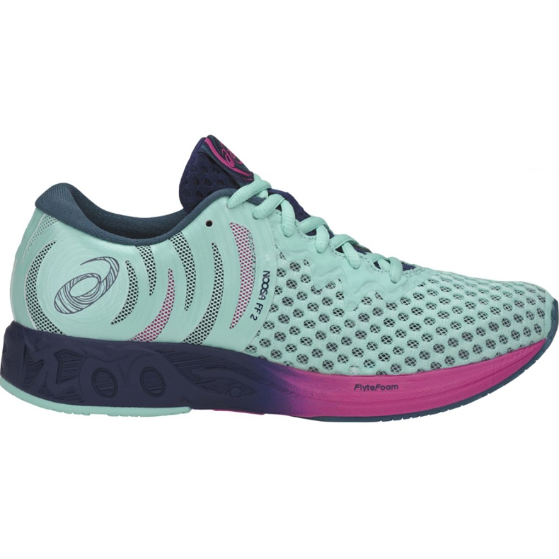 Zapatillas de running Asics Gel-Noosa Ff 2 W T869N-8849 azul multicolor