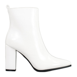 Seastar Botas de cuero ecológico blanco