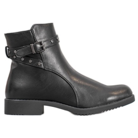 J. Star Botas negras cálidas negro