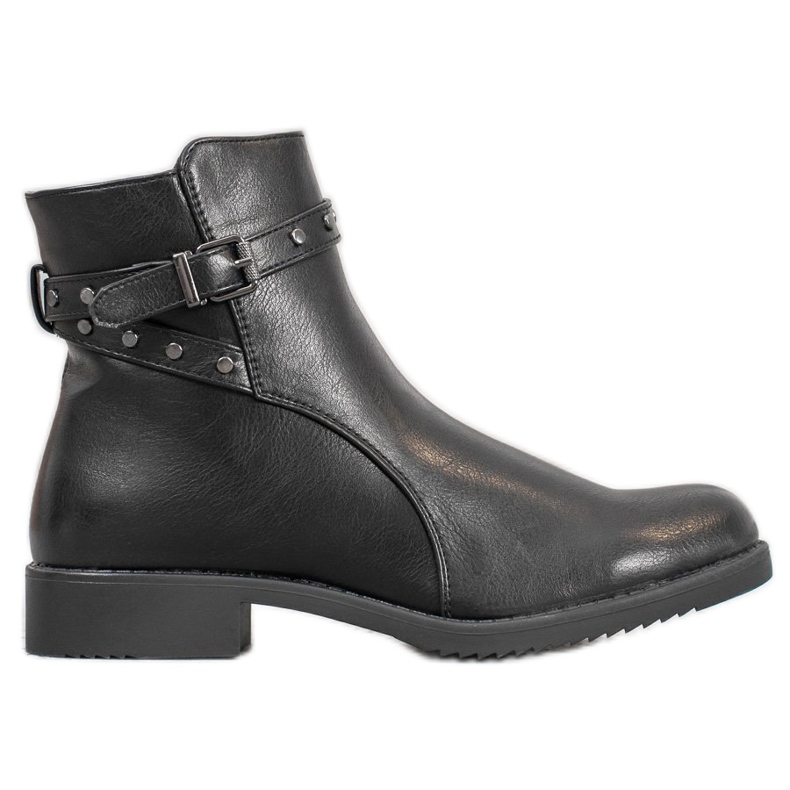 J. Star Botas negras cálidas negro