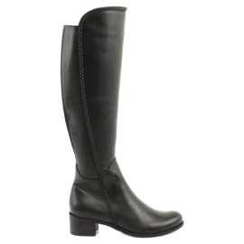 Botas largas con trenza Espinto 194 Darex negro