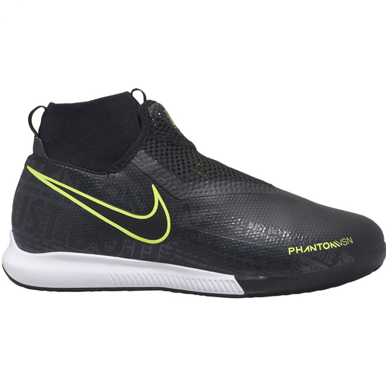 Zapatillas de fútbol Nike Phantom Vsn Academy Df Ic Jr AO3290 007 negro negro