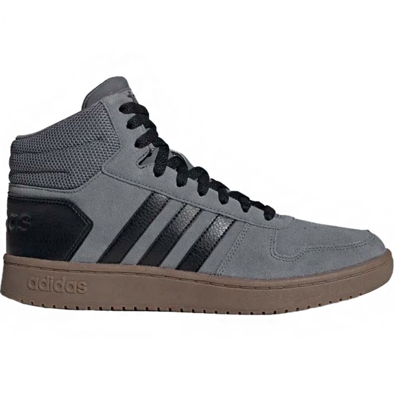 Zapatillas Adidas Hoops 2.0 Mid M EE7367 gris Zapatillas Adidas Hoops 2.0 Mid M EE7367 gris