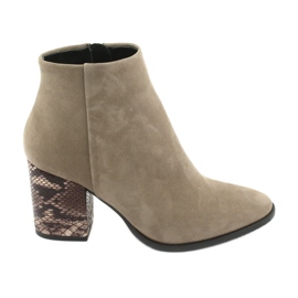 Botas de mujer Kaniowski 3543 beige