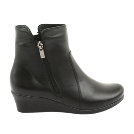 Botas de invierno en la cuña Angello 971 negro