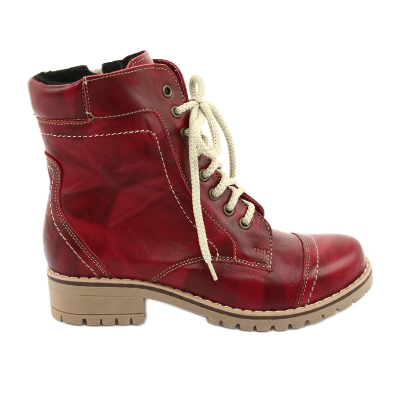 Botas aislantes con deslizador Naszbut 845 rojo