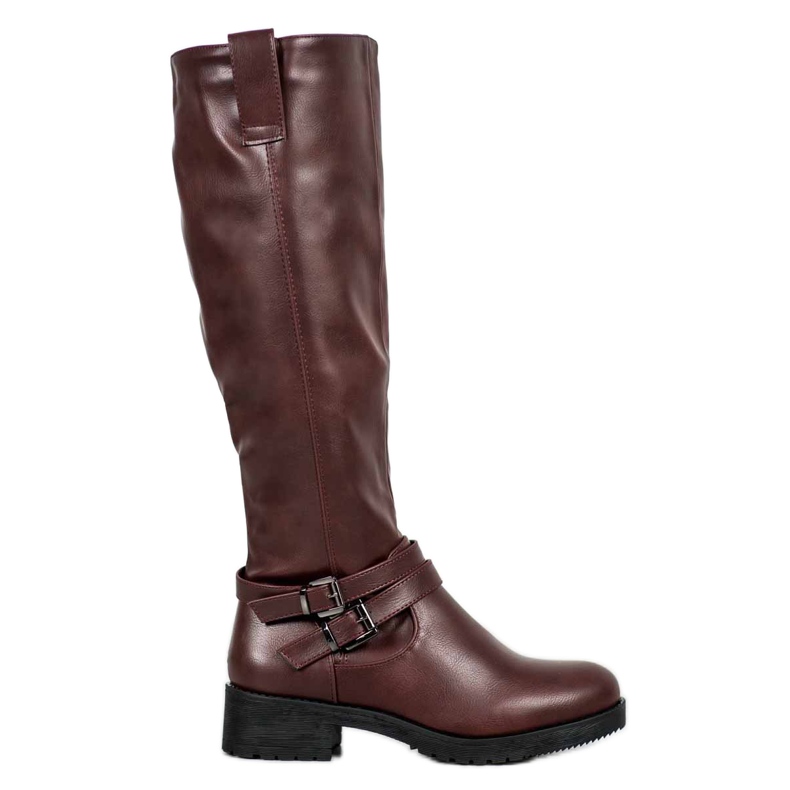 Super Me Botas cálidas rojo