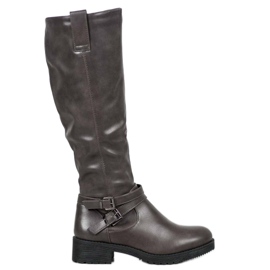 Super Me Botas cálidas gris